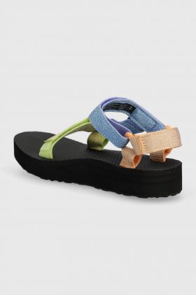 Teva sandale femei, cu platforma