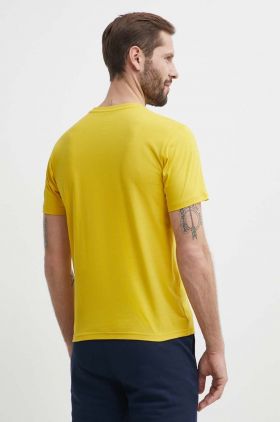 Helly Hansen tricou din bumbac barbati, culoarea alb, cu imprimeu