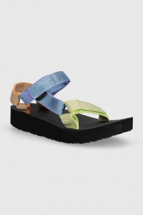 Teva sandale femei, cu platforma
