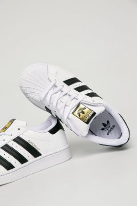 adidas Originals - incaltaminte din piele pentru copii Superstar FU7714