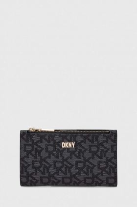 Dkny portofel femei, culoarea maro