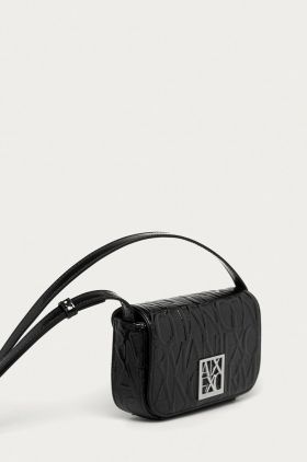 Armani Exchange poseta culoarea negru