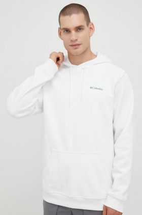 Columbia bluză CSC Basic Logo bărbați, culoarea roșu, cu glugă, cu imprimeu 1681664