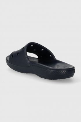 Crocs papuci Classic Slide bărbați, culoarea bleumarin 206121