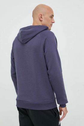 Under Armour bluză barbati, culoarea gri, cu glugă, cu imprimeu 1357093-652