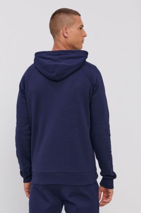 Under Armour bluză barbati, culoarea gri, cu glugă, cu imprimeu 1357093-652