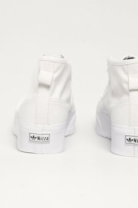 adidas Originals teniși femei, culoarea alb FY2782