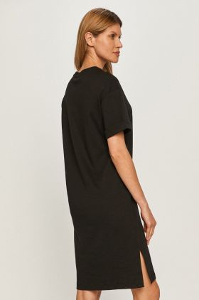 HUGO rochie culoarea negru, mini, oversize 50456013