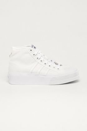 adidas Originals teniși femei, culoarea alb FY2782