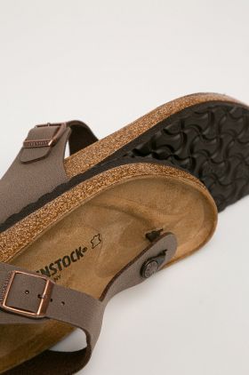 Birkenstock șlapi Gizeh bărbați, culoarea maro, 43751.M