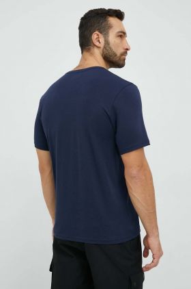 Columbia tricou din bumbac Rapid Ridge bărbați, culoarea gri, cu imprimeu 1888813