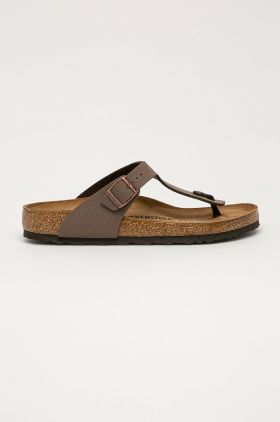 Birkenstock șlapi Gizeh bărbați, culoarea maro, 43751.M