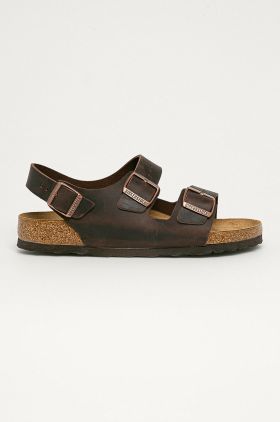 Birkenstock sandale de piele Milano