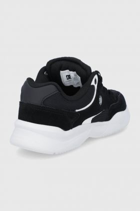 Dc Pantofi culoarea crem, cu toc plat