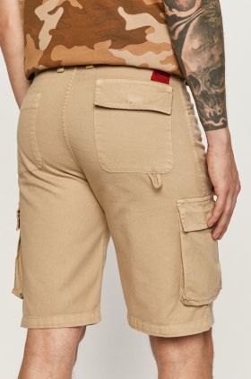 Caterpillar Pantaloni scurți bărbați, culoarea bej