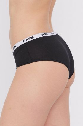 Puma chiloți 907852  (2-pack) culoarea negru 907852