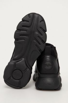 Buffalo Pantofi culoarea negru, cu platformă