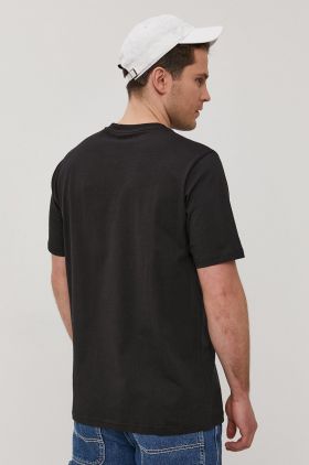 Dickies tricou bărbați, culoarea negru, material uni DK0A4XDBBLK-BLACK