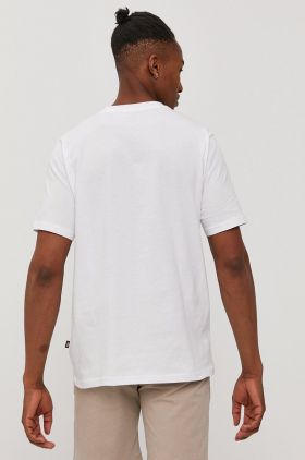 Dickies tricou bărbați, culoarea alb, material uni DK0A4XDBWHX-WHITE