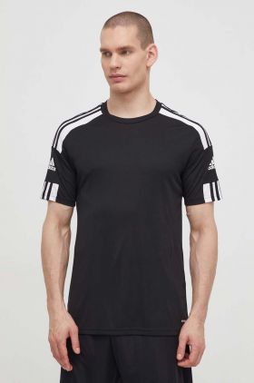 adidas Performance tricou de antrenament Squadra 21 culoarea negru, cu imprimeu GN5720