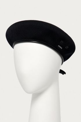 Kangol beretă culoarea negru 0284KG.BK001-BK001