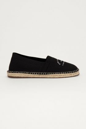 Karl Lagerfeld Espadrile culoarea negru