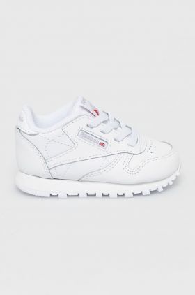 Reebok Classic Pantofi copii CL LTHR FZ2093 culoarea alb