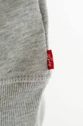 Levi's Bluză copii culoarea gri, cu imprimeu