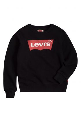 Levi's Bluză copii culoarea gri, cu imprimeu