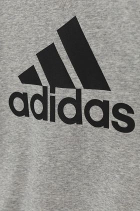 Adidas Bluză copii GS4273 culoarea gri, melanj