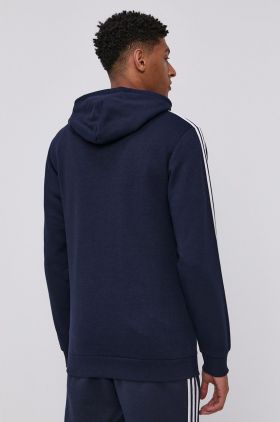 Adidas Bluză GK9073 bărbați, culoarea albastru marin, material neted