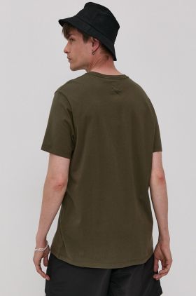 Levi's tricou bărbați, culoarea verde, cu imprimeu 56605.0021-Greens