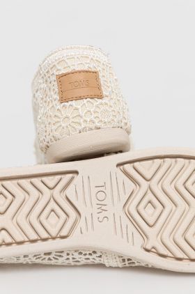 Toms Espadrile Alpargata culoarea bej