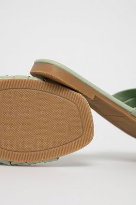 Answear Lab Papuci femei, culoarea verde