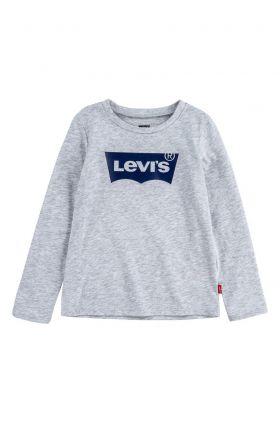 Levi's Longsleeve copii culoarea gri