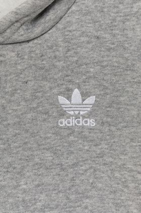 Adidas Originals Bluză copii H32353 culoarea gri, cu imprimeu