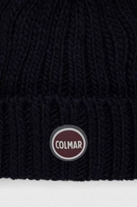 Colmar caciula din amestec de lana culoarea gri, din tricot gros