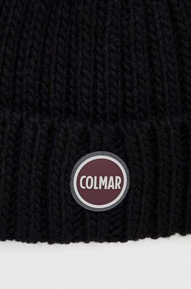 Colmar caciula din amestec de lana culoarea gri, din tricot gros