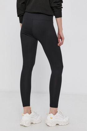 Puma Colanți 586859 femei, culoarea negru, material neted