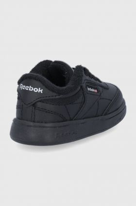 Reebok Classic încălțăminte din piele pentru copii Club C FZ2096 culoarea negru