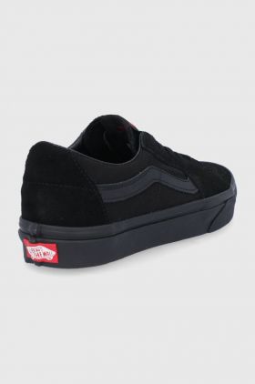 Vans Teniși culoarea negru VN0A4UUKENR1-black