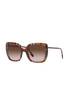 Burberry ochelari de soare femei, culoarea maro