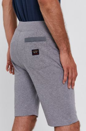 Paul&Shark Pantaloni scurți bărbați, culoarea gri