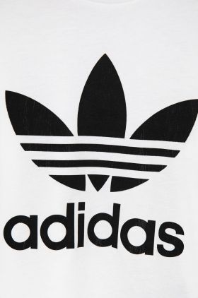 Adidas Originals Tricou de bumbac pentru copii H25246 culoarea alb, cu imprimeu