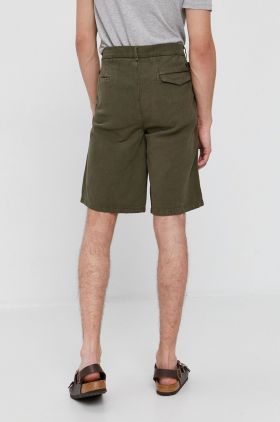 Sisley Pantaloni scurți bărbați, culoarea verde