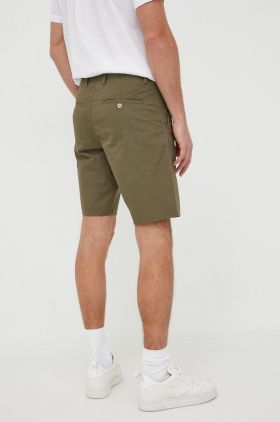 Gant pantaloni scurti din bumbac barbati, culoarea verde