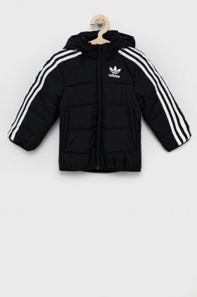 Adidas Originals Geacă copii H34564 culoarea negru