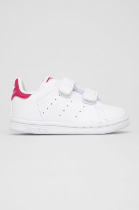 Adidas Originals Pantofi copii Stan Smith CF I FX7538 culoarea alb