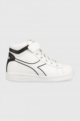 Diadora pantofi copii culoarea alb