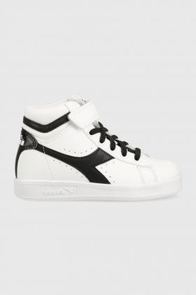 Diadora pantofi copii culoarea alb